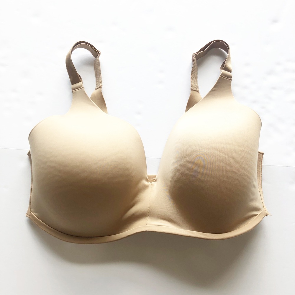 Soma Bra Womens 36DD Vanishing 360 Wireless Nude Beige Smooth Back - Picture 2 of 4